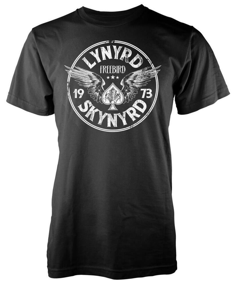 Lynyrd Skynyrd Free Bird 73 Wings Black Rock Merch Unisex T-Shirt