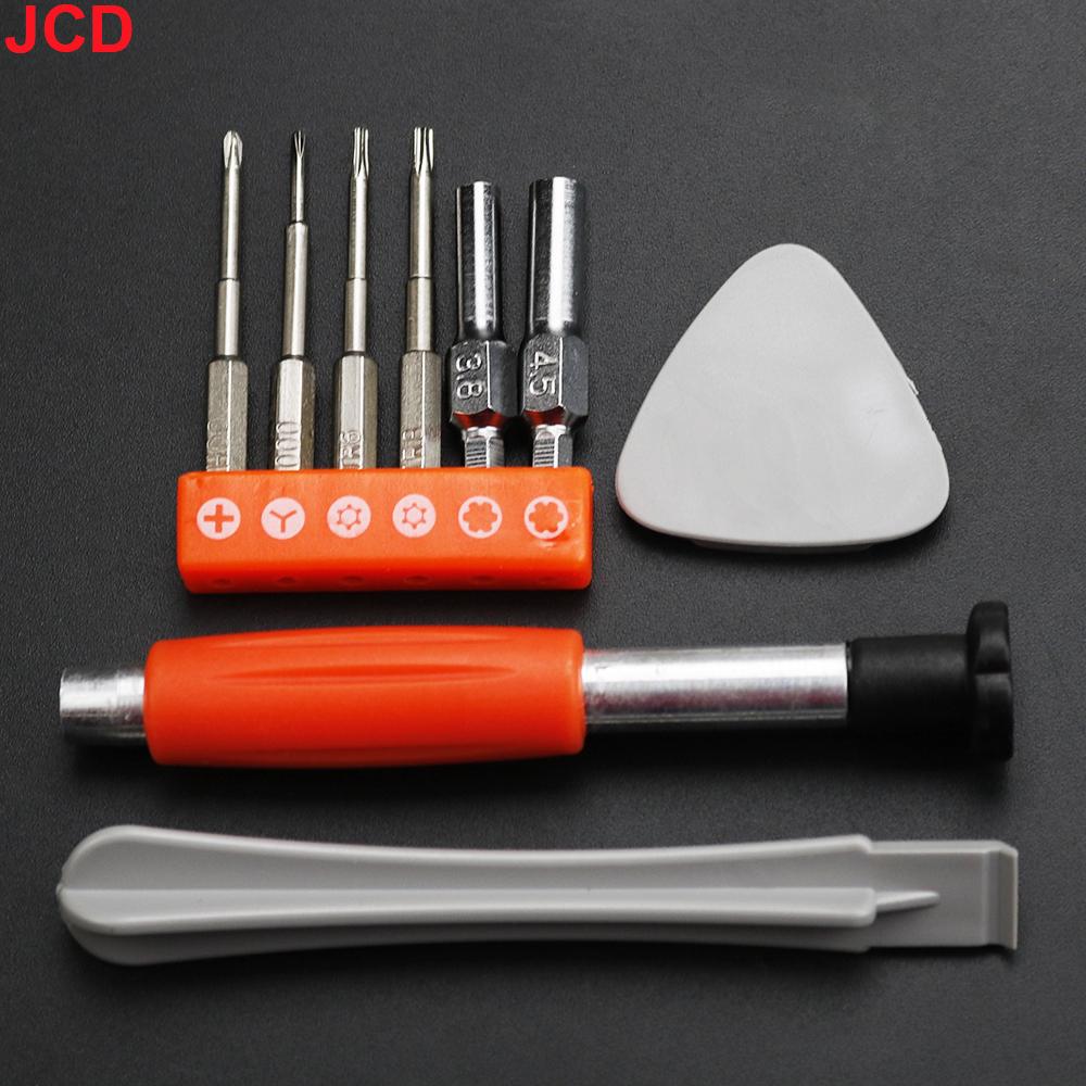 JCD 1 Set For Switch Screwdriver NGC Handle Controller Screwdrivers Switch Disassembly For PSP GBA 3DS Game Screwdriver Tool Set