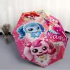 Personalized Name Magic Sweethear Print Umbrella - Automatic Open/Close, Eight-Rib Durable Frame, Automatic Folding Umbrella