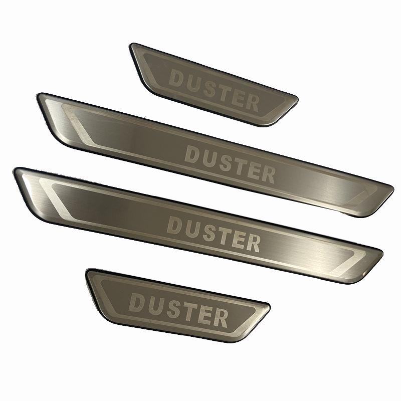 DUSTER Универсальная Защитная Полоса на Бампер и Наклейка на Порог Автомобиля Против Наступания