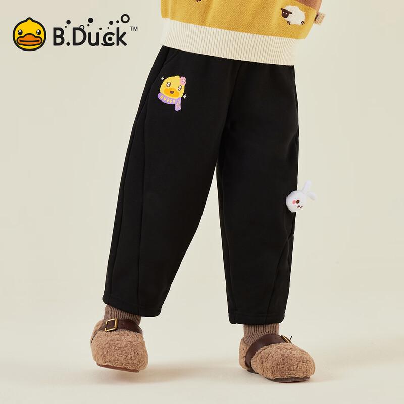 Повседневные брюки для девочек B.Duck с флисовой подкладкой