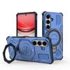 KEYSION Ударопрочный Магнитный Чехол для Samsung S26 Ultra 5G Вертикальная Металлическая Кольцо-подставка Задняя Крышка Телефона для Galaxy S26 S26+Plus