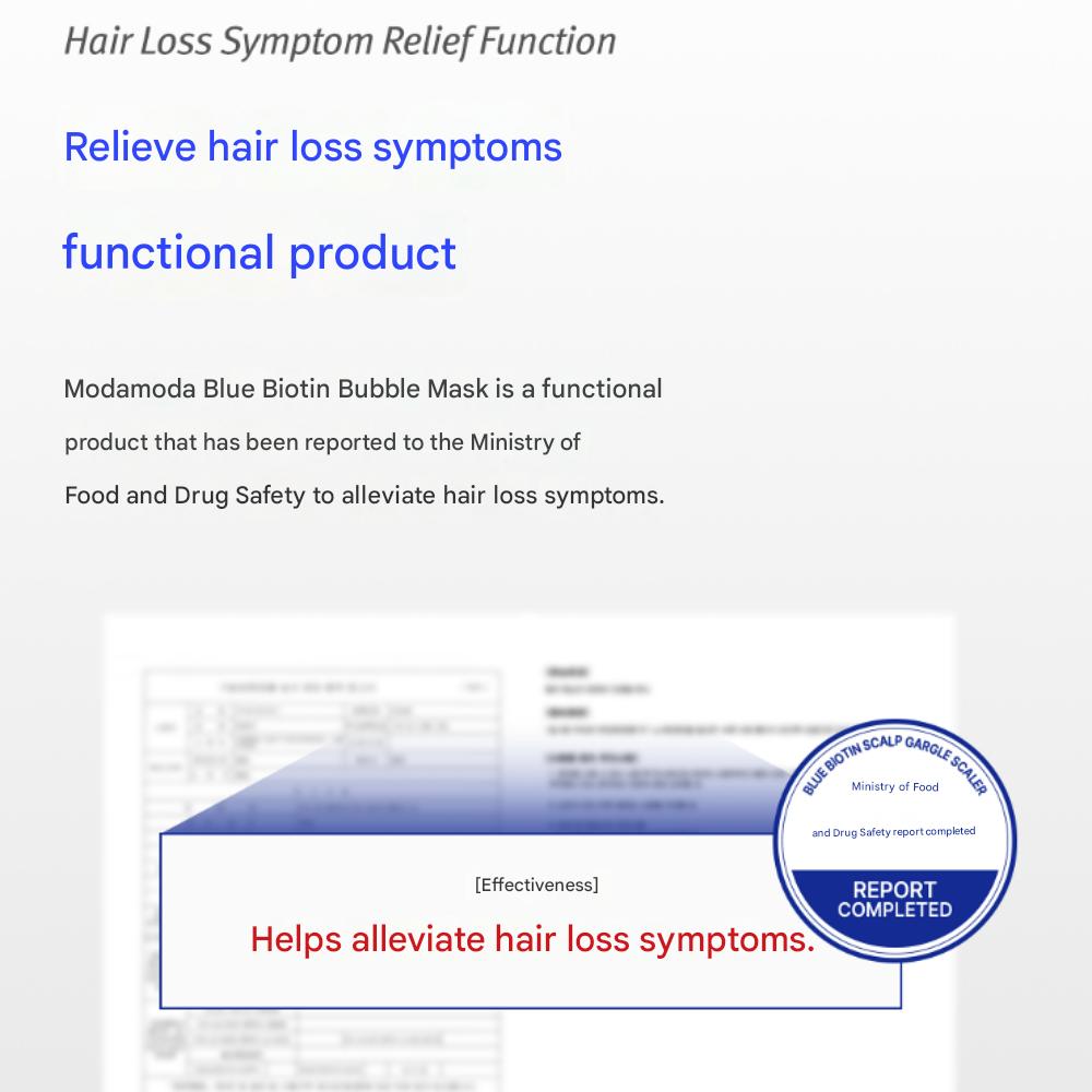 Modamoda Step02 Синий Биотиновый Капсульный Уход для Кожи Головы 200 мл/6,76 жидк. унц.. унция