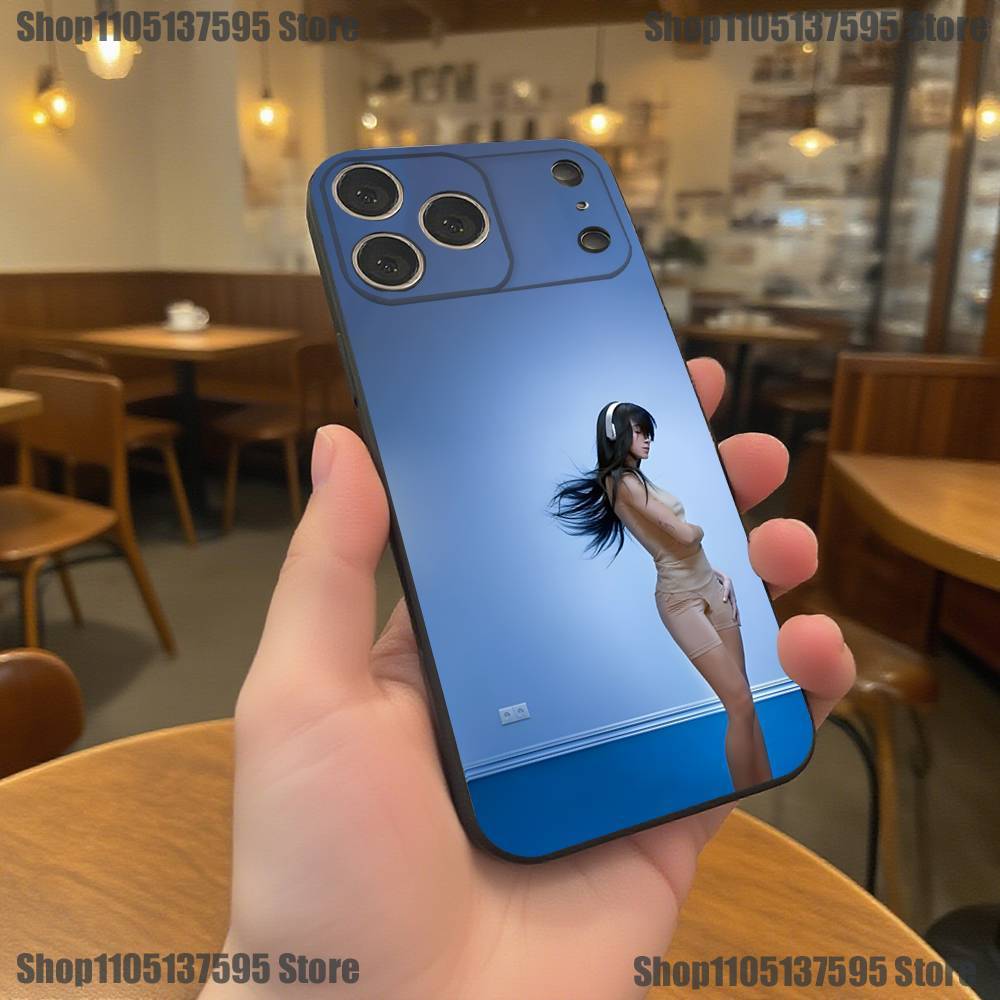 A-Aitana CUARTO AZUL Phone Case For iPhone 17,16,15,14,13,12,11,Pro,XS,Max,XR,Plus,E,SE4,Mini Black Soft Cover