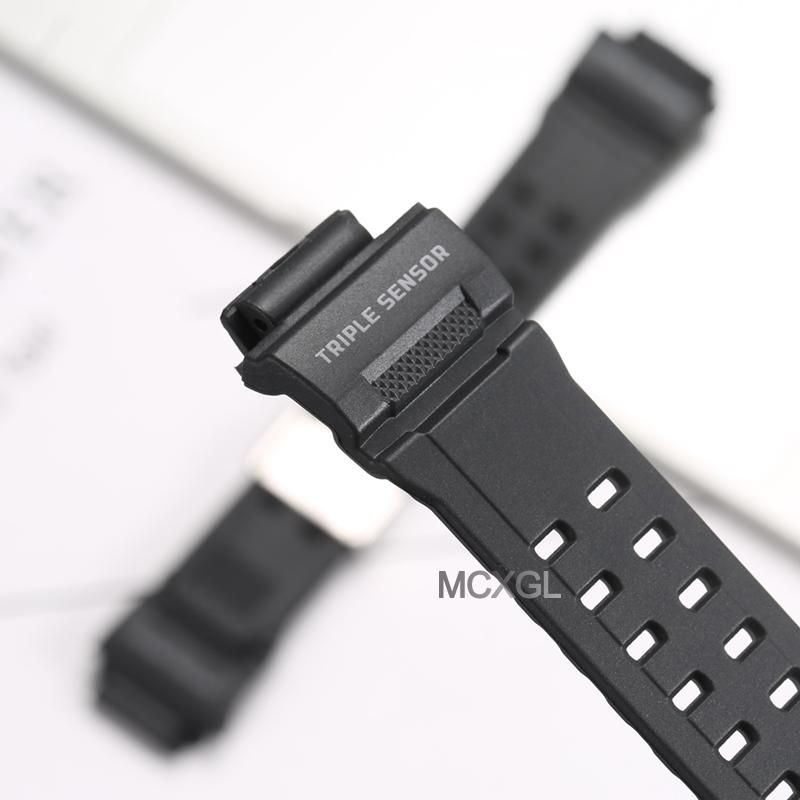 Для Casio 10455201 Запасной полимерный ремешок Подходит для часов GW-9400-1 Ремешок Rangeman GW-9400 Мужской ремешок Аксессуары для спортивных часов
