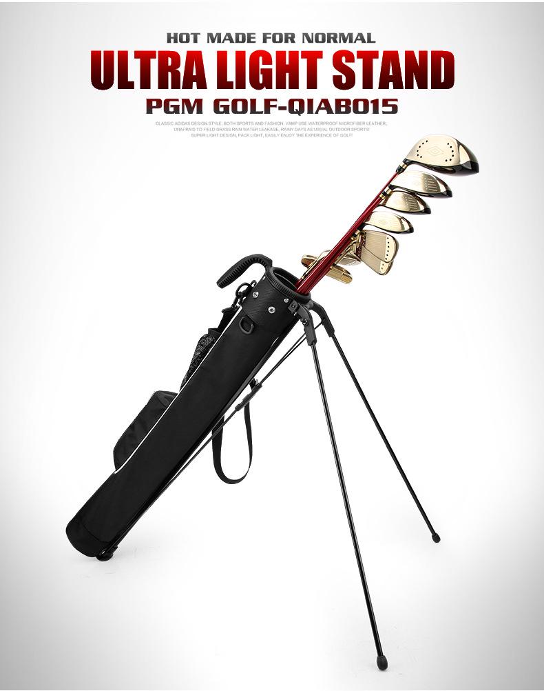 PGM Ultralight Portable Golf Stand Bag for Men & Women, Travel Mini Club Carry Bag