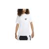 Nike T Shirts Men's White Crew Neck Moderate Straight Fit DM4032-101