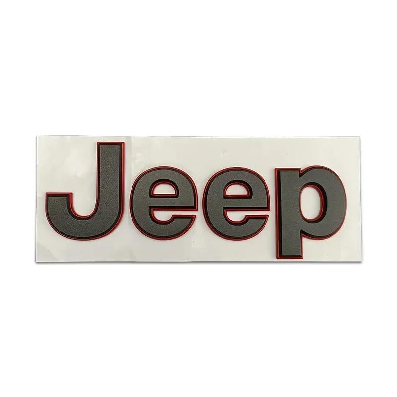 For Jeep For JEEP Grand Cherokee Commander Renegade Liberty Compass Patriot Wrangler Tj Jk Decoration ABS Car Front Emblem Tr