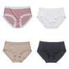 Thin Breathable Mid-waist Large-size Women's Underwear