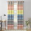 Bohemian Ethnic Style Luxury Window Curtain for Living Room Bedroom Home Decor Kitchen for Window Drapes