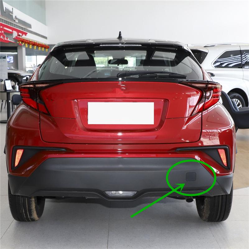 Car Rear Bumper Tow Hook Cover Trailer Cap Towing Eye Shell For Toyota C-HR CHR 2016 2017 2018 2019 2020 2021 52162-F4020