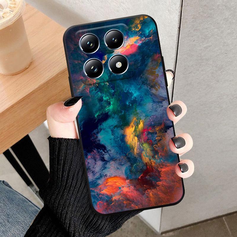 For Xiaomi 14T Pro 5G Phone Cases Fashion Printed Soft Silicone Shockproof Protective Cover For Xiaomi 14T TPU Bumper Covers