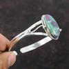 Ruby Fuchsite Cuff Bracelet Genuine Gemstone Bangle Dainty Jewelry 925 Sterling Silver Bangle Handmade Adjustable Cuff Bracelet Gift For Him