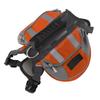 Dog Backpack Saddle Bag with Reflective Stripe Large Capacity Multifunction Dog Harness Saddlebag for Camping Travel