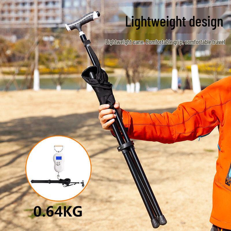 Tiemuyun Foldable Telescopic Outdoor Hiking Pole