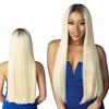 Front lace wig, hot-selling women's medium-length, fluffy, natural and fashionable full hair cover.