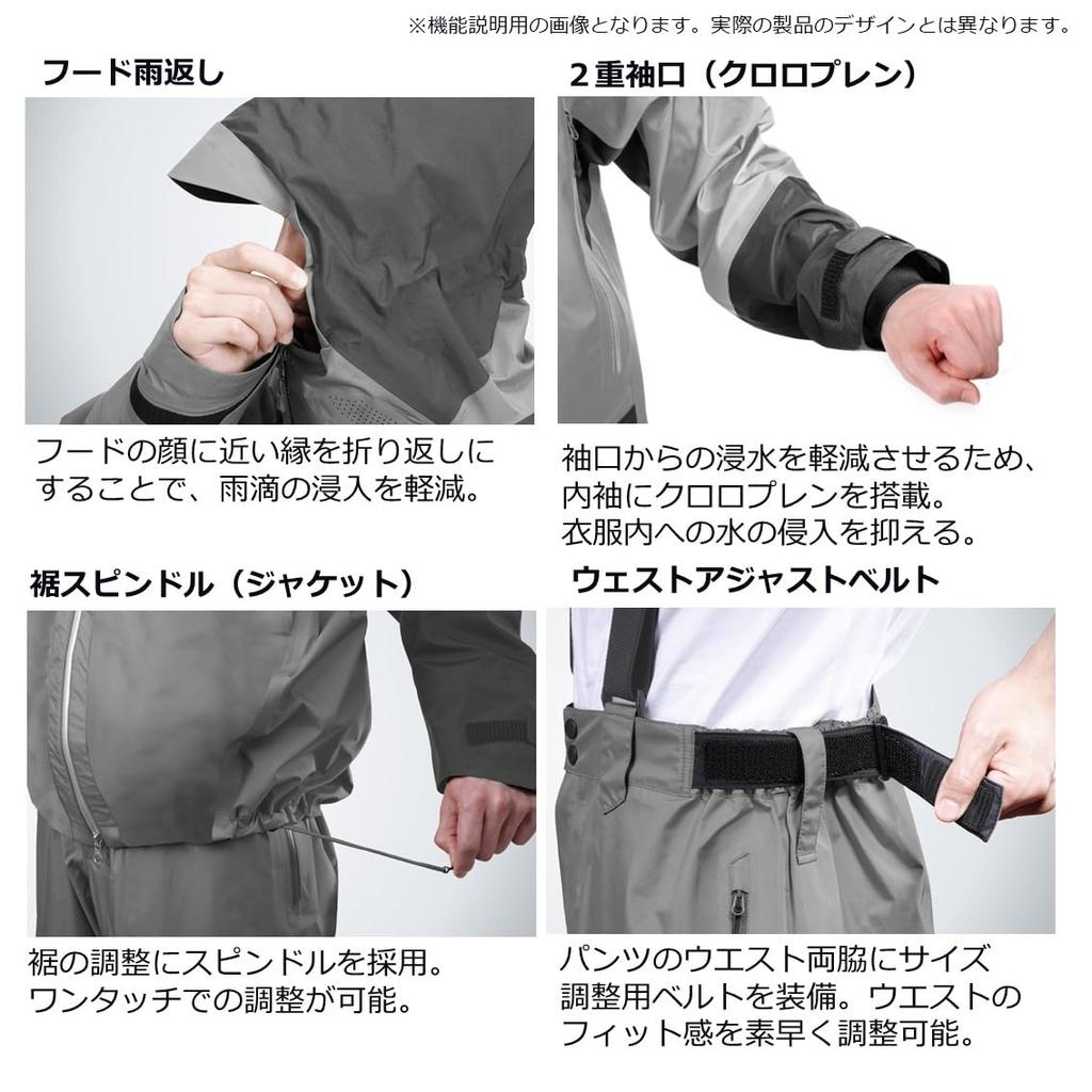 Daiwa Товар Комбинация Зимний костюм Красный Рыболовный Gore-Tex DW-1823 Мужской