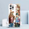 Мягкий чехол для iPhone 16 17 Air 15 14 Pro Max 16E с принтом из аниме JoJo's Bizarre Adventure, чехол для телефона 13 Mini 12 11 7 SE 8, подходящий