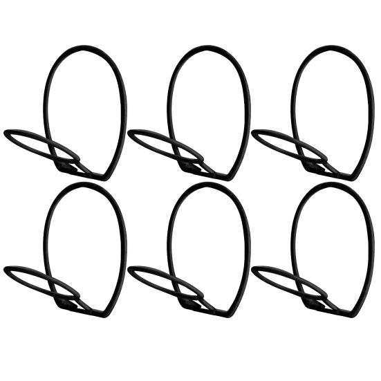 6Pcs Organize Foldable Convenient Easy To Install Over Door Wall Mounted Baseball Hat Rack Scarf Rack