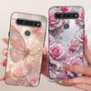 Casing For LG K41S 2020 Cover Silicone Cute Fashion Butterfly Funny Painted Phone Case LM-K410 LMK410EMW LM-K410EMW