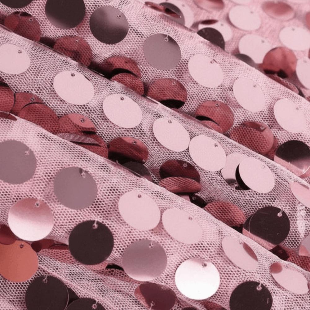 Sparkling Sequins Table Runner Fish Scale Glitters Table Cover Underwater Themed Parties