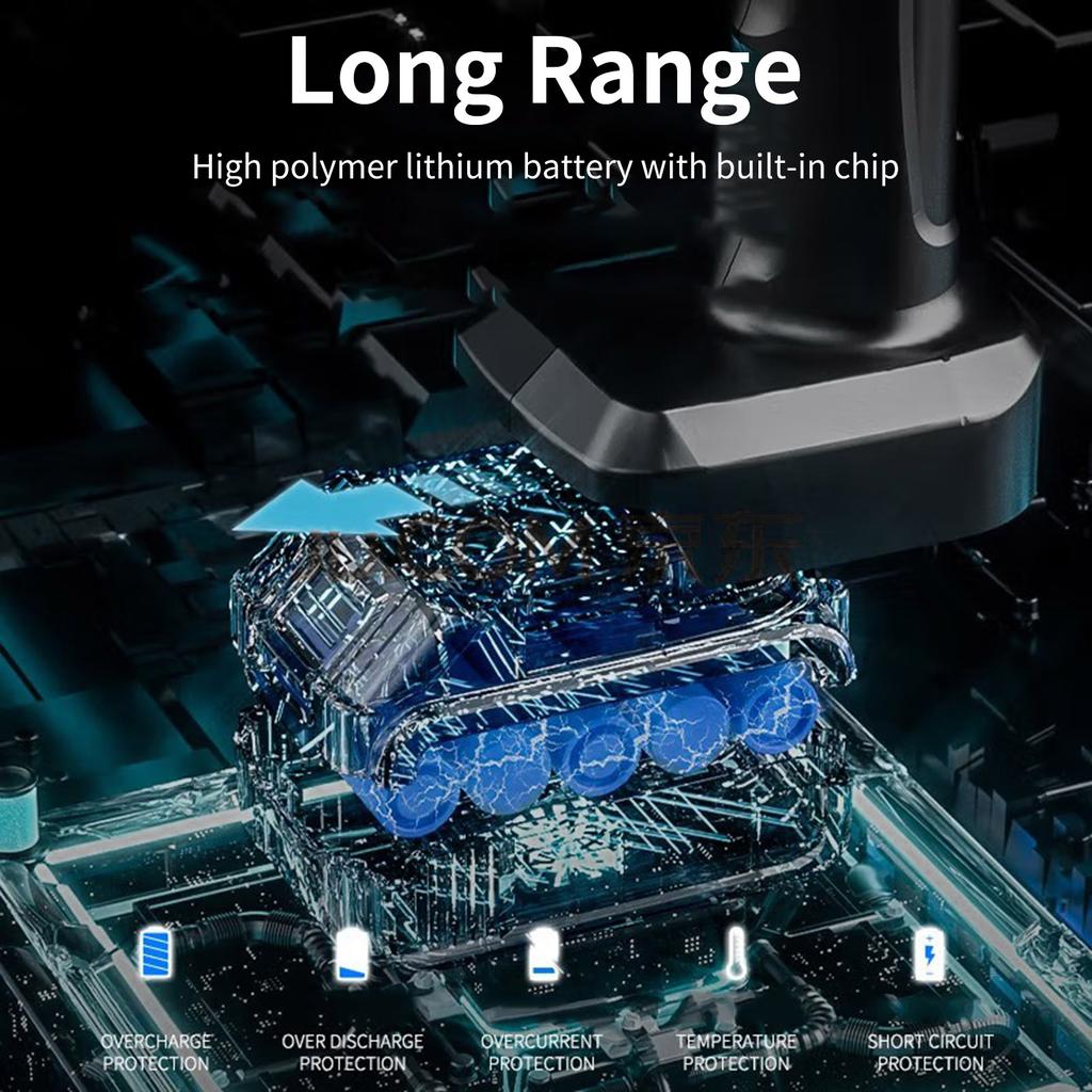 Беспроводная стиральная машина высокой мощности 60 бар, 300 Вт с распылительной аккумуляторной батареей 6 в 1 для