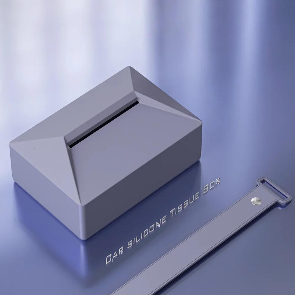 For Forklifts For Off-road Vehicles Hanging Tissue Box With Fixing Strap Wear-Resistant Non-Deformation Quick Installation