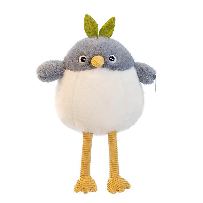 Bird Long Legged Stuffed Toy Eggshell Plush Toy Animal Christmas And Gift Easter