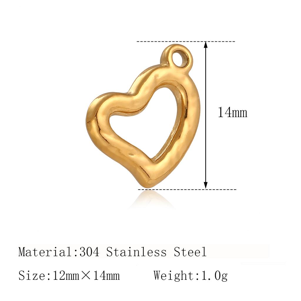 3Pcs Pet Dog Claw/Compass North Star/Sea Wave/Cat's Paw Charms Stainless Small Pendants for Necklace Bracelet DIY Jewelry Making