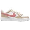Nike Кроссовки Court Borough Wan Hua Nong, Милый Заяц, Низкие Скейтбордические Кроссовки Женские Бело-Желто-Розовые BQ5448-100(Команда113-)