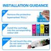 Cartouche d'Encre - SANCTink - LC422 XL - Compatible Brother - Pack de 8 - Multi-couleurs