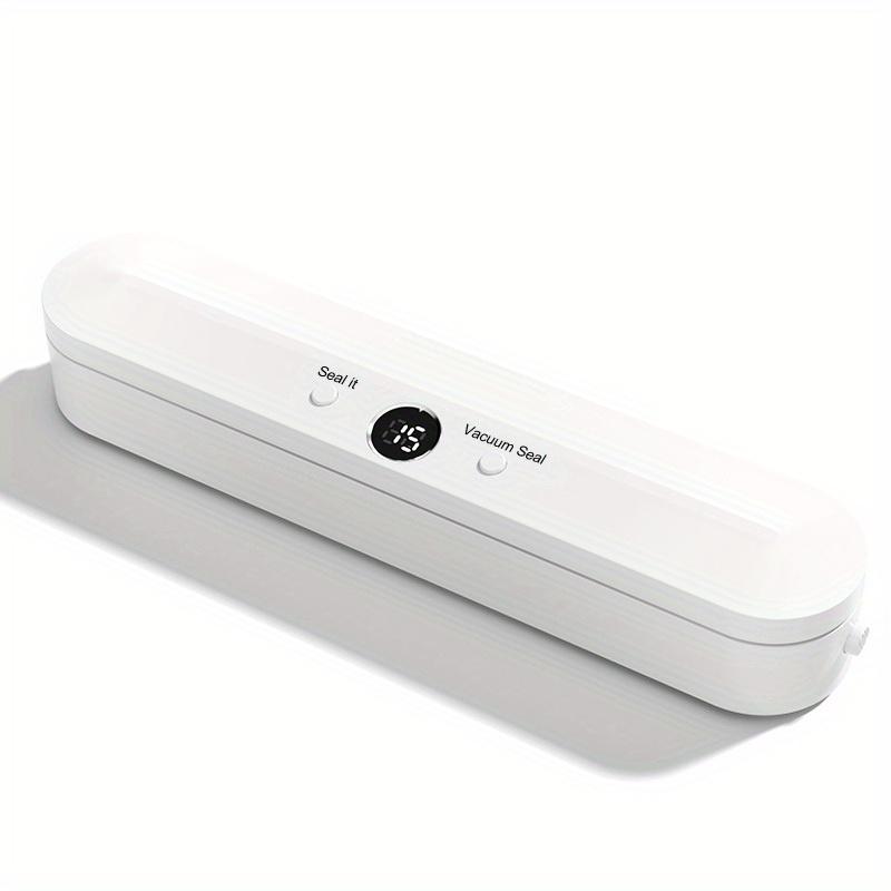 Кухонный вакуумный упаковщик — дольше сохраняет свежесть продуктов благодаря автоматической запечатыванию и упаковке — влажная и сухая запечатка для домашнего использования