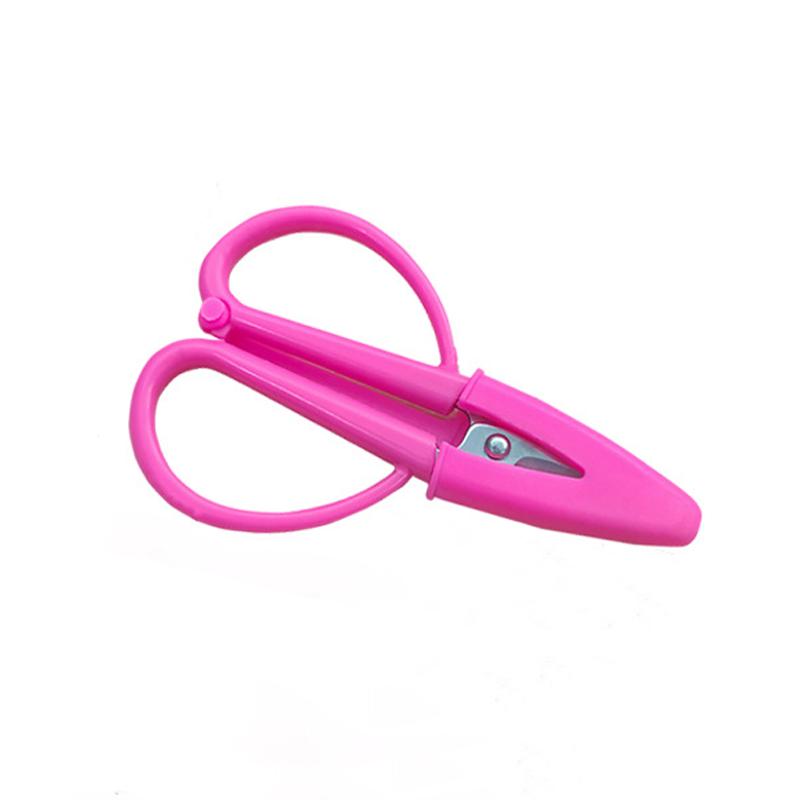 Мини-ножницы для шитья с защитной крышкой Маленькие ножницы из нержавеющей стали Портативные ножницы для деталей проектов своими руками