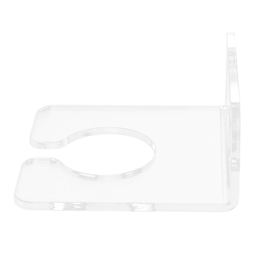 Держатель для бокала на ванну с присосками Прозрачный акриловый портативный держатель для бокала для дома