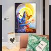 Lord Shiva Wall Posters And Prints, Hindu Gods Canvas Paintings On The Wall, Unframed Indian God Pictures For Living Room Wall