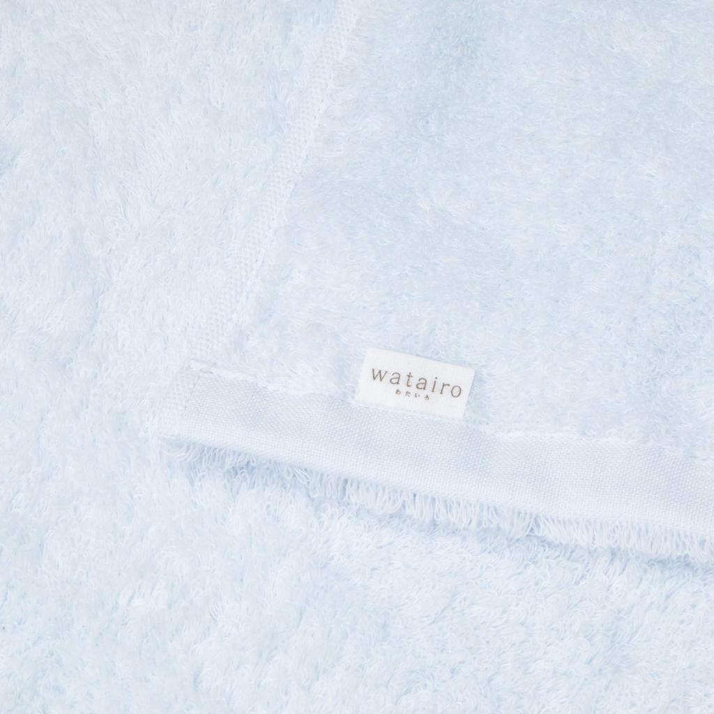 Полотенце nishikawa Imabari Банное полотенце из хлопка, пушистое, мягкое, объемное, однотонное, для повседневного использования или использования клиентами, Watairo Awata, сделано в Японии, синее