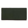 Helena Мужской тонкий длинный кошелек с клапаном, 0740 Кожа Tenerezza, [06] Зеленый x Угольный
