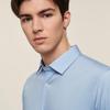 Мужская рубашка EMZ Ordos с длинным рукавом, деловой повседневный стиль, легкий уход, модал