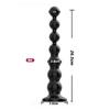 Vibrating Anal Beads Butt Plug Rechargeable Flexible Butt Plug Prostate Massager with 10 Vibration Modes Anal Toys for Men Women