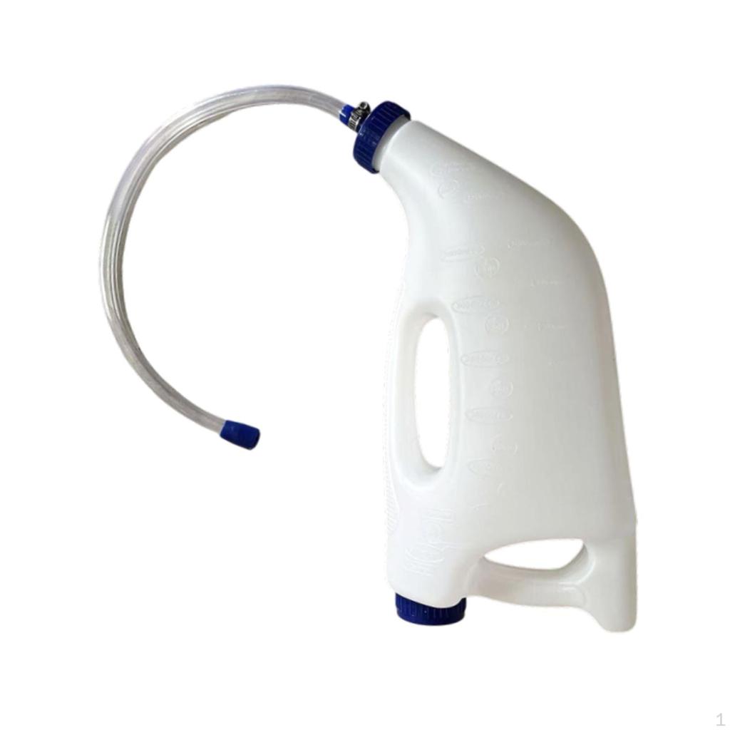 Calf Bottle Cow Feeding Farm Equipment,Calf Drinking Bottle,4L,Milk Cup for Cows