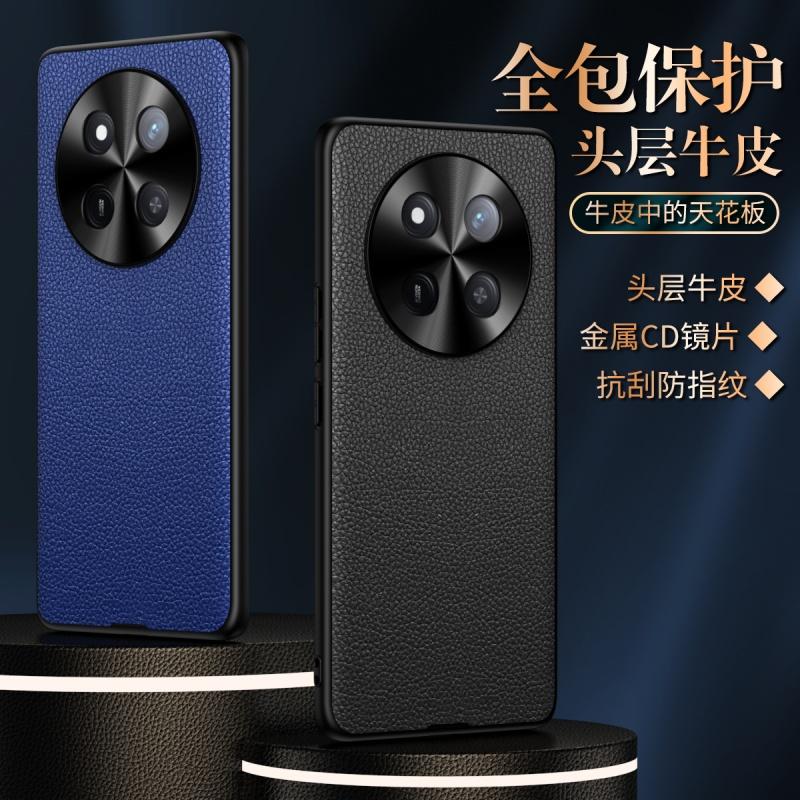 Для Honor X60 X50 X40 GT Pro Чехол из натуральной кожи в стиле личи с узором CD Полная защита объектива камеры Матовая мягкая крышка из ТПУ