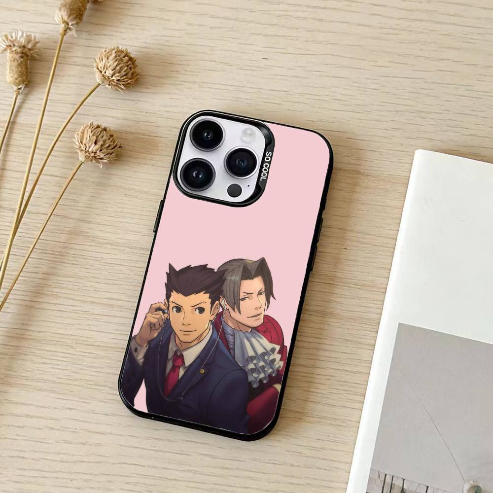 Игра туз A-адвокат Чехол для телефона для iPhone 17,16,15,14,13,12,11,Pro Max,Plus Конфетный Серебристый Чехол