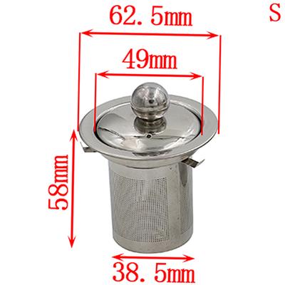 Многоразовый инжектор сетки нержавеющей стали фильтра специи листа фильтра чая для чайника