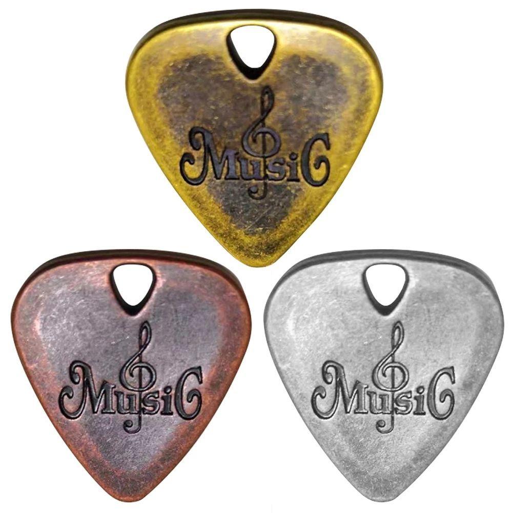 Zinc Zinc Zinc Alloy Guitar Parts and Accessories Guitar Pick Metal Guitar Pick Zinc Zinc Zinc Alloy Pick Plectrum