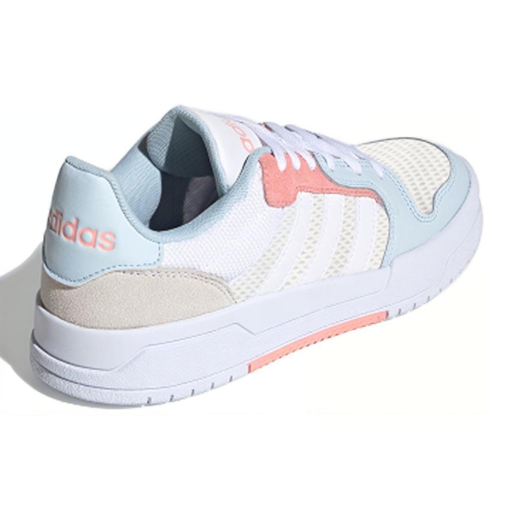 Adidas Neo Entrap Fabric Skateboarding Basketball Low-Top Sneakers Women Sneakers Blue White FX3979