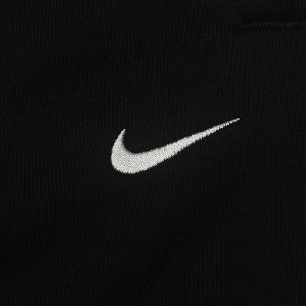 Nike Логотип Буква Флис Спортивный Повседневный Свитшот Пуловер с Круглым Вырезом Комплект Унисекс топы, низ CK6366-010+DX0782-030