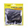 10pcs Fishing Loach Soft Bait Two-color Small Fish Lure 8cm/2g Lightweight Fishing Gear for Angling And Baitfish