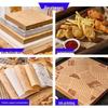 Oil-Proof Food-Grade Baking Paper: English Newspaper Design for Hamburgers and Placemat Use