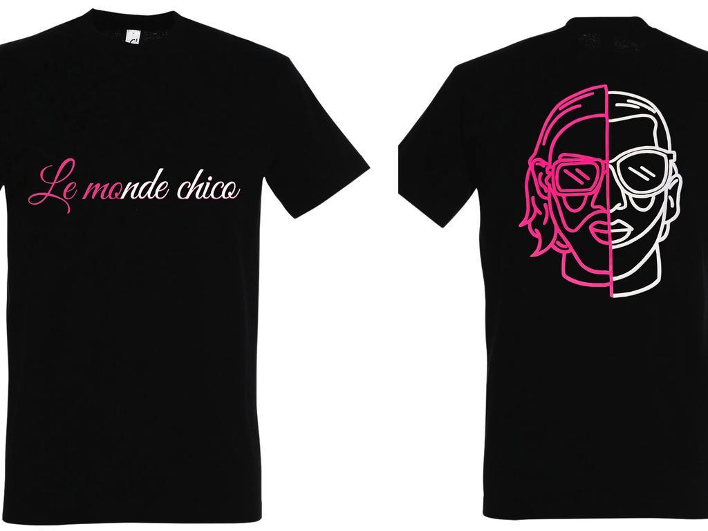 Мужская футболка Le Monde Chico Альбом PNL Французский рэпер Графический принт Футболка Мужская Хип-хоп мода Футболка с коротким рукавом Уличная одежда