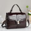 Women's Trendy 2025 Fashion Handbag – Structured Shoulder, Handheld, Crossbody Bag.